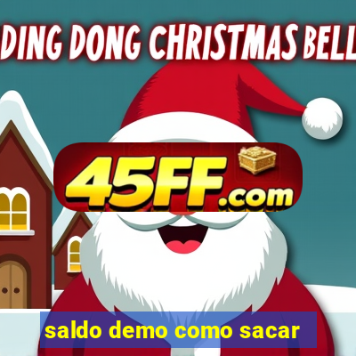 saldo demo como sacar
